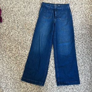 Cute Square Pocket Trouser Jeans